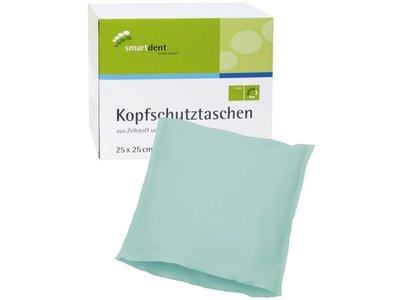 Smart ochranné návleky na opěrku hlavy, 25x25cm zelené, 500ks