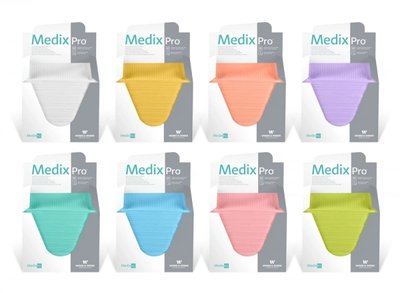 Podložka Medixpro v boxu 33 x 48 cm, 80 ks - Žlutá