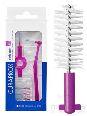Curaprox CPS 406 Perio START mezizubní kartáčky, 5ks (blistr)