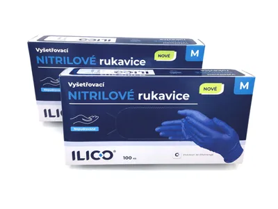 ILICO Nitrilové rukavice (VÝPRODEJ) - XS