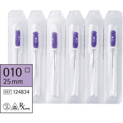 smartdent Smart K-Feilen 25 mm ISO 010 6ks