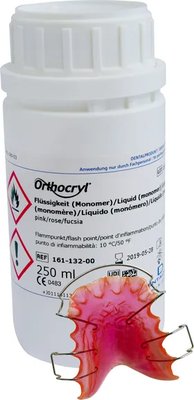 Orthocryl - tekutina růžová (250ml)