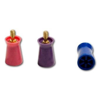 HS-Acclean rotační čistící profylaktické kalíšky šroubovací lila střední BL 100 ks