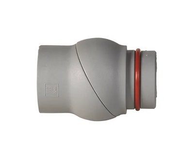 Kulový kloub pro hadici velké savky, barva šedá