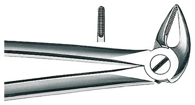 ORBIS Extrakční kleště, tvar 33A, dolní kořeny