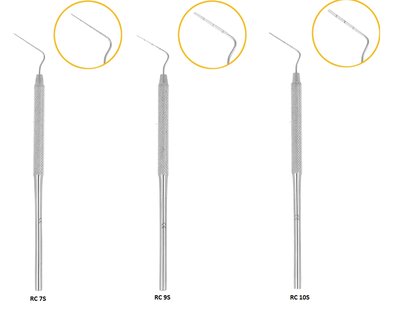 Cpátko gutaperčových čepů Plugger - s ryskou