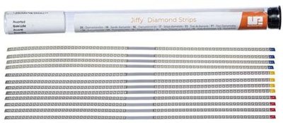 Jiffy Diamond Strips Sortiment perforované široké 4,0 mm