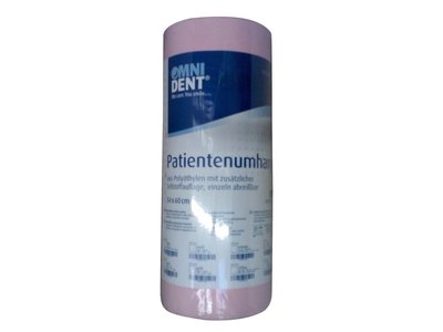 OMNI Jednorázová zástěra pacienta, růžová