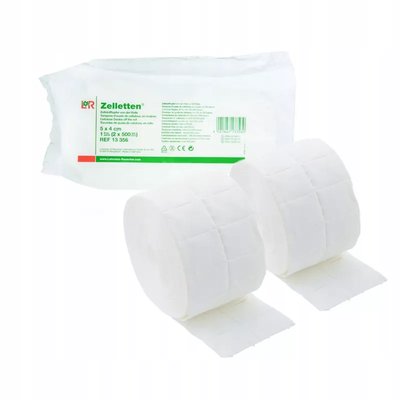 Pur-Zellin Zelletten kompresy celulozowe 2x500szt