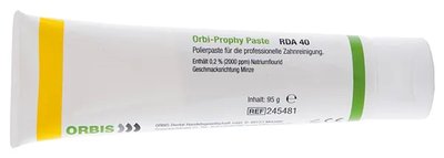 ORBIS ORBI-Prophy Paste, profylaktická pasta, RDA 40 žlutá 95g