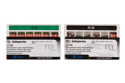 Ćwieki gutaperkowe MTWO 6% VDW - 35