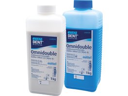 Omnidouble - Packung 2 x 1 kg hellblau, 22 Shore A-Härte