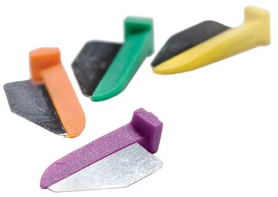 FenderWedge extra malé 36 ks - fialové