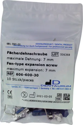 Fächerdehnschraube Edelstahl