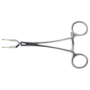 HS-křížový pean s diamantovými špičkami, 1ks