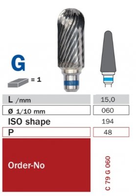 Diaswiss C79, 6ks/balení - 060 mm