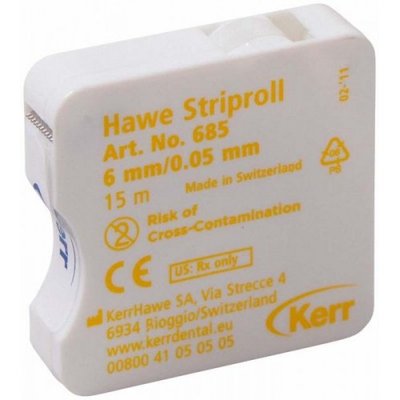 Hawe Neos transparentní Striproll-páskové matrice šíře 6 mm, zásobník 15 m