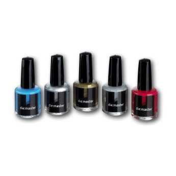 DIE MASTER Lak na pahýly, zlatý, 15ml, 13µm