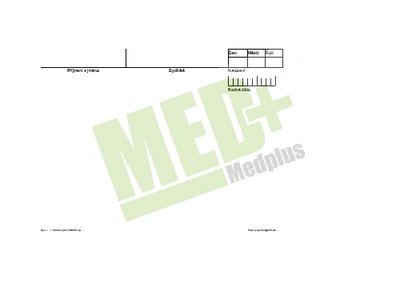 Obálka pro záznam C4 s potiskem, 100 ks