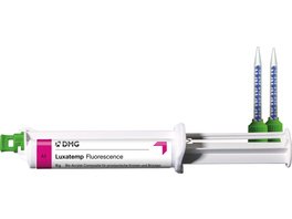 Luxatemp® Fluorescence - Nachfüllpackung 76 g Doppelkartusche A3,5, 15 Automix-Tips
