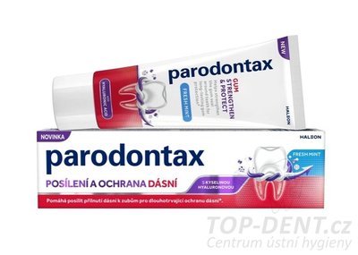 Parodontax Posílení a ochrana dásní zubní pasta s kys. hyaluronovou 75ml (Fresh Mint)