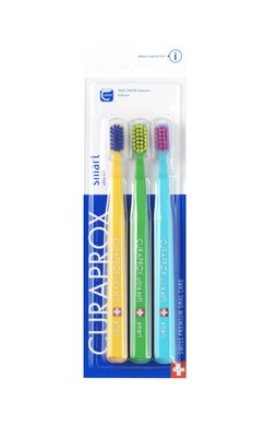 Curaprox CS 7600 Ultrasoft SMART zubní kartáček 3 ks