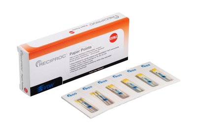 Sączki papierowe Reciproc 144 szt. VDW - R40