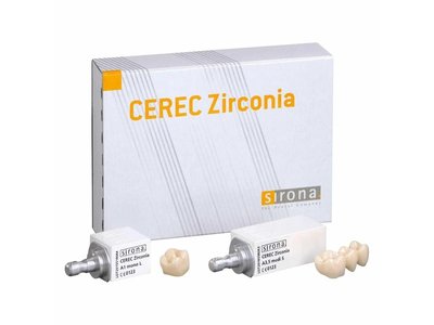 CEREC Zirconia medi S, 3ks