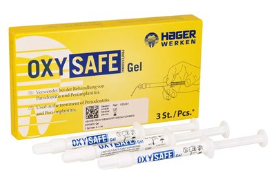 OXYSAFE Gel 1 ml x 3 szt. Hager
