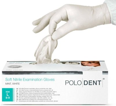 Rukavice Soft Nitrile s vůní máty L