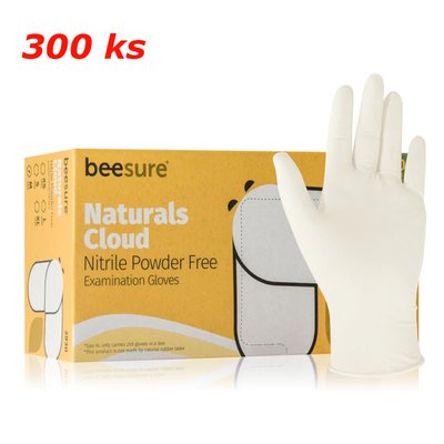 Rukavice Cranberry CLOUD NATURALS nitril 300 ks DOPRODEJ - XS
