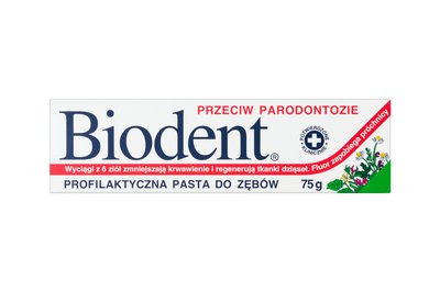 Biodent pasta przeciw parodontozie 75 g