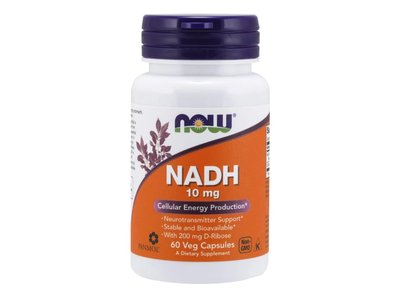 NOW Foods - NADH 10mg, 60 veg kapslí