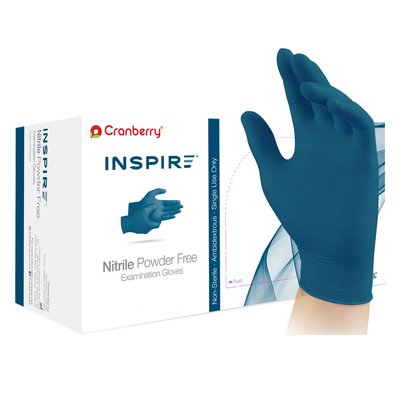Rukavice Cranberry INSPIRE Nitrile 300 ks - S