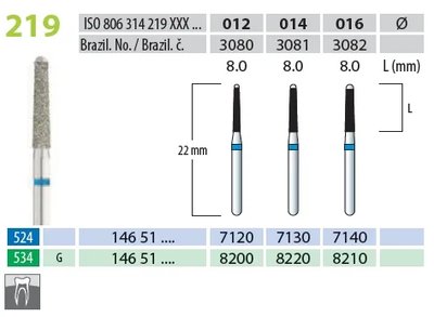 Brousek diamantovaný T 806.314.219.534.016