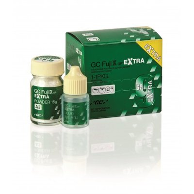 GC Fuji IX Extra 1-1 Pack A3 (15g prášku, 6,4 ml tekutiny)