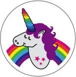 Dentaurum obrázky do orto aparátků 20ks, jednorožec