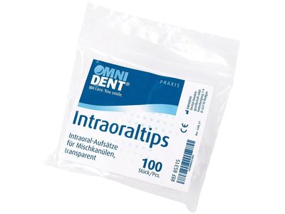 OMNI Intraorální špičky, průhledné, 100ks
