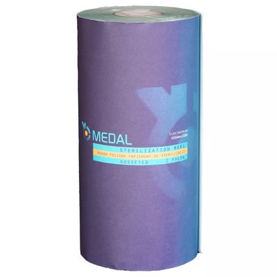 Rękaw do sterylizacji z fałdą MEDAL 40cm x 100m