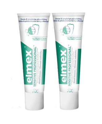 Elmex Sensitive Professional zubní pasta 2x75 ml