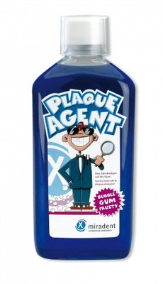 Miradent Plaque Agent roztok na indikaci plaku, 500 ml