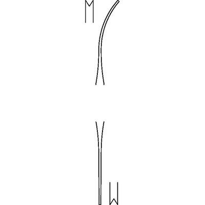 Zavaděč drénů luňáček 17cm