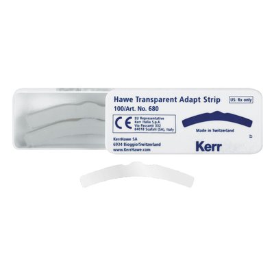 Matrice Hawe Adapt Transparent Strip - 100 ks