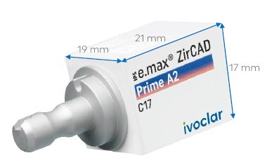 IPS e.max ZirCAD CER/in.Prime BL3 C17/3