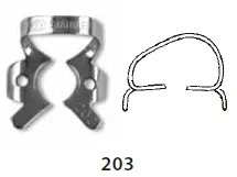 Spona Kofferdam č.203