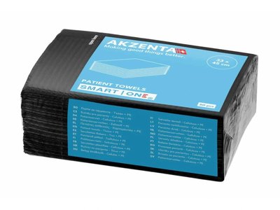 Ochranné roušky pro pacienty, 2-vrstvé, 500ks black