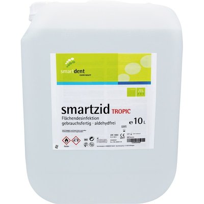 smartdent Smartzid Postřiková Dezinfekce Kanystr Tropic 10L 1ks