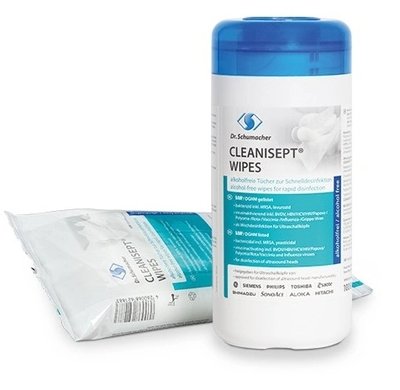 Cleanisept Wipes dezinfekční ubrousky bez alkoholu, dóza 100 ks - dóza