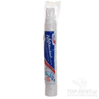 Dopla plastové kelímky (transparentní) 200ml, 100ks