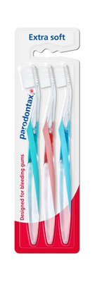 Parodontax Extra Soft Trio Pack zubní kartáček 3 ks